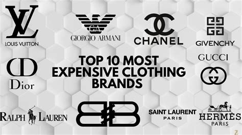 Top 11 Most Popular And Expensive Fashion Brands 